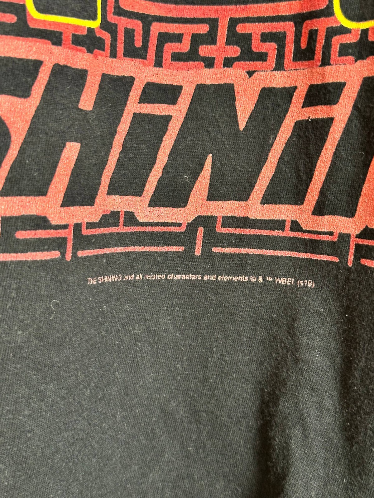The Shining Vintage Horror Movie T Shirt Stanley Kubrick Mens Size L Black gallery
