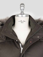 NEW KIRED GREEN WOOL EA OVERCOAT US 46 – EU 56 KRCZ19