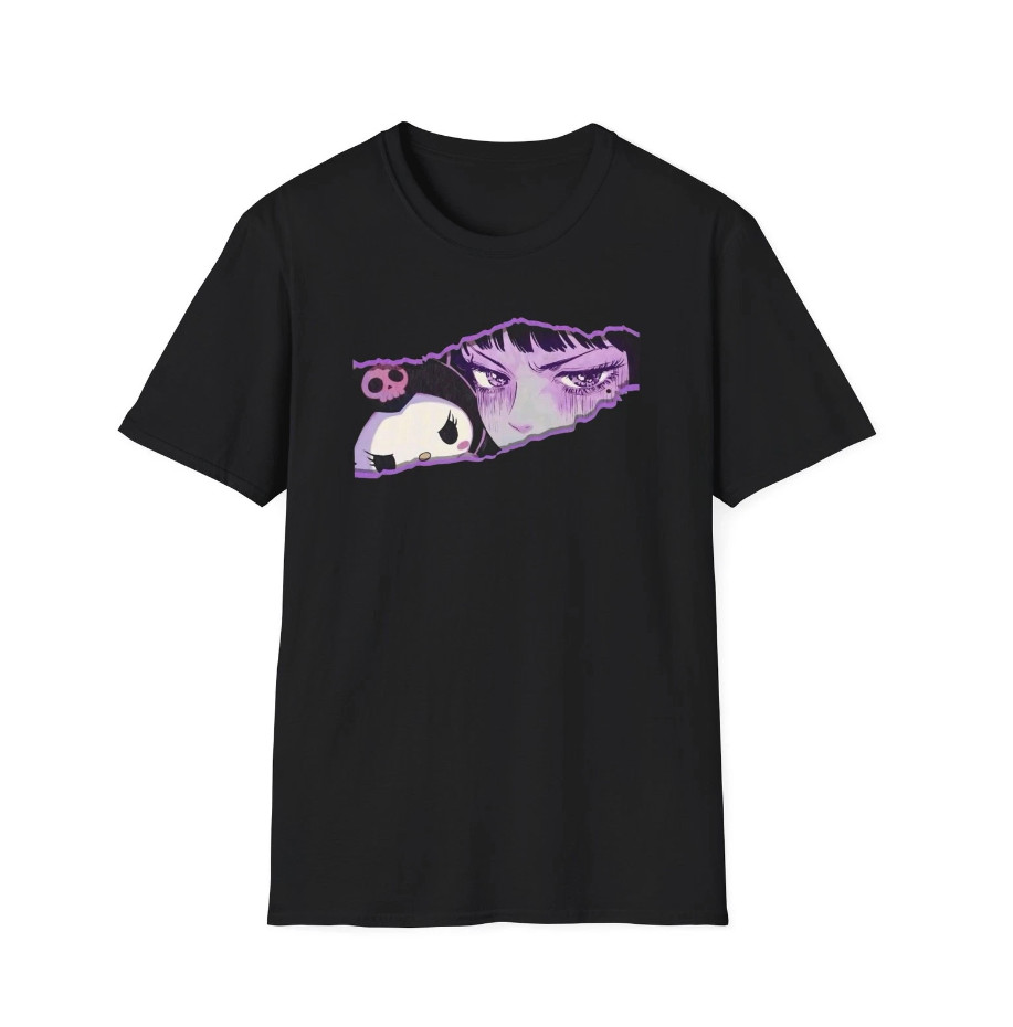 Mystical Panda Graphic T-Shirt, Gift for Anime Fans, Graphic Tee, Casual gallery