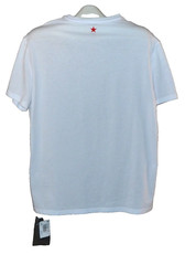 Armani Exchange White Blue Logo Cotton Short Sleeve Men’s T-Shirt Size XL