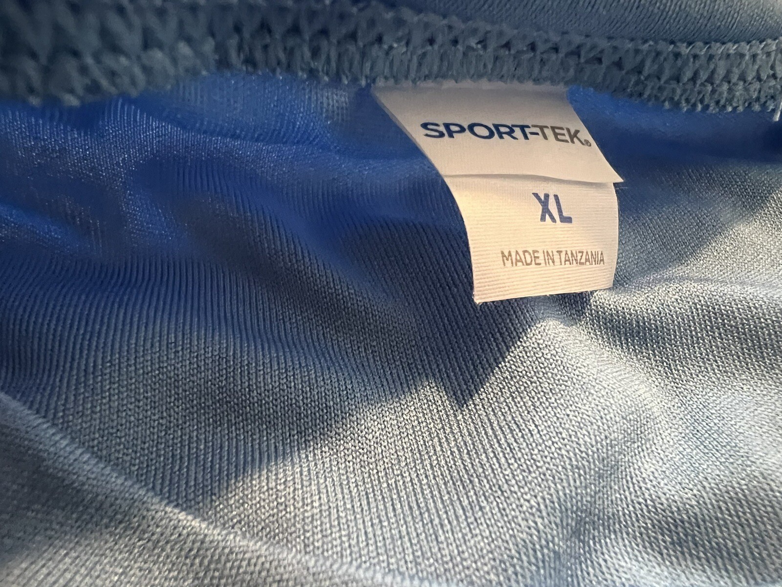 Sport-Tek Adult Short Sleeve T-Shirt Blue Size XL gallery