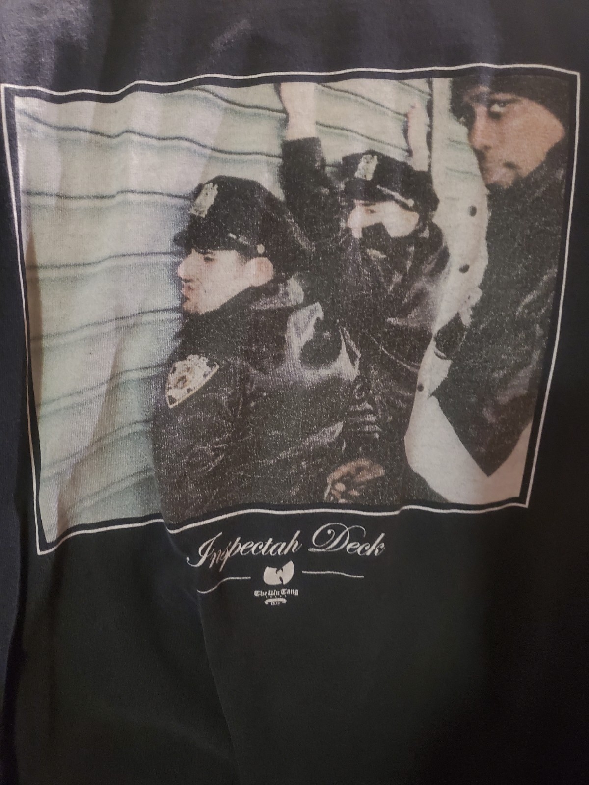 Super Rare Inspectah Deck Shirt By Wutang Brand Limited. Size Large gallery