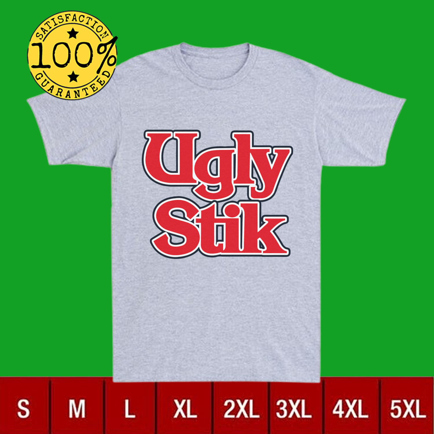 Ugly Stick Fishing Store Logo T-Shirt Funny USA Size S-5XL gallery