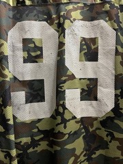Ruff Ryders Camouflage Mesh Jersey Tee Size L