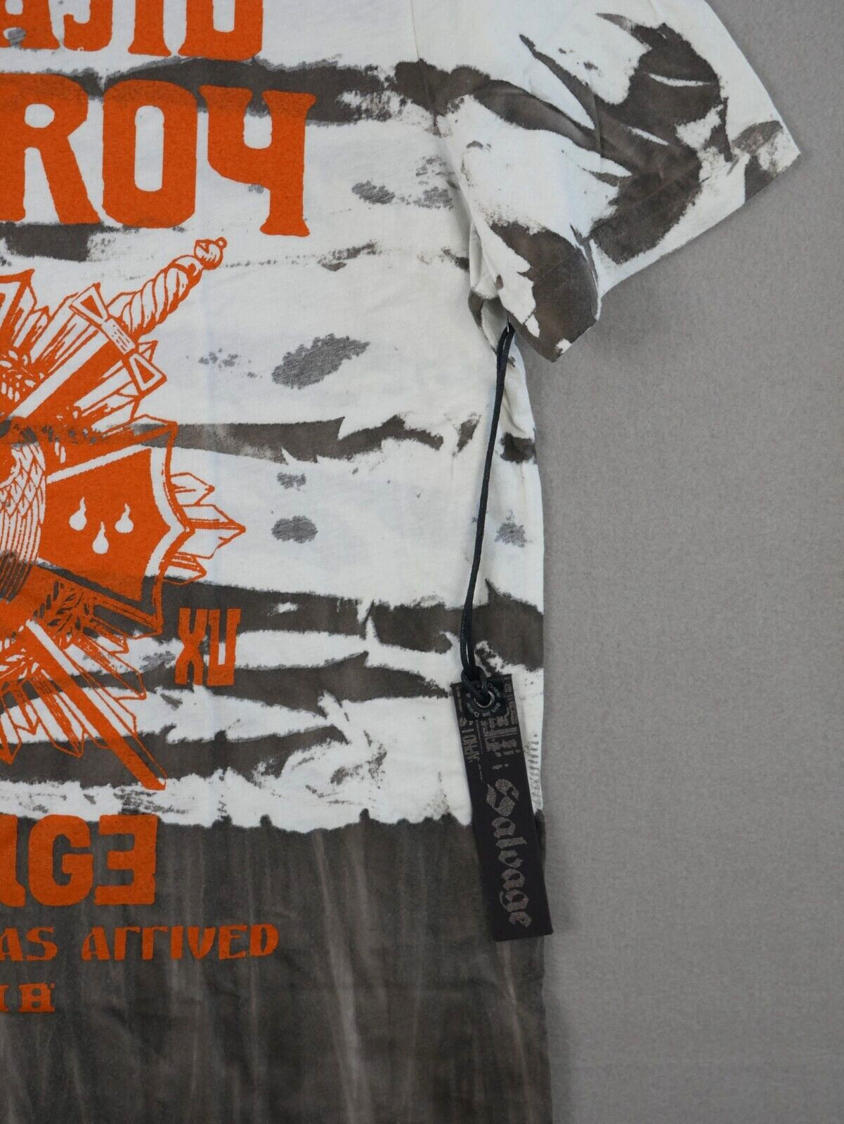 Genuine Vintage Salvage Brand T Shirt "SHOGUN" Rust V51T425 Size M gallery
