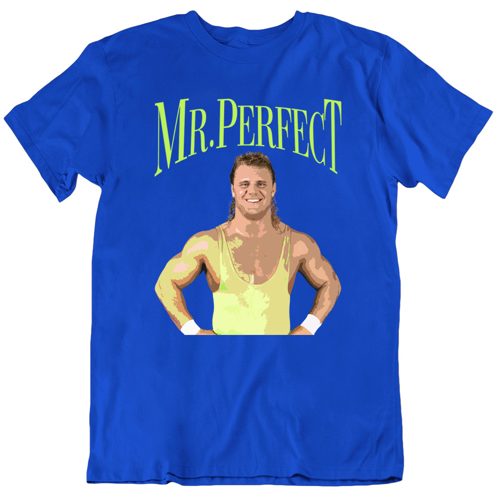 Wrestling Legend Mr. Perfect Martial Art Wrestler T Shirt Tee Shirts Gift New gallery