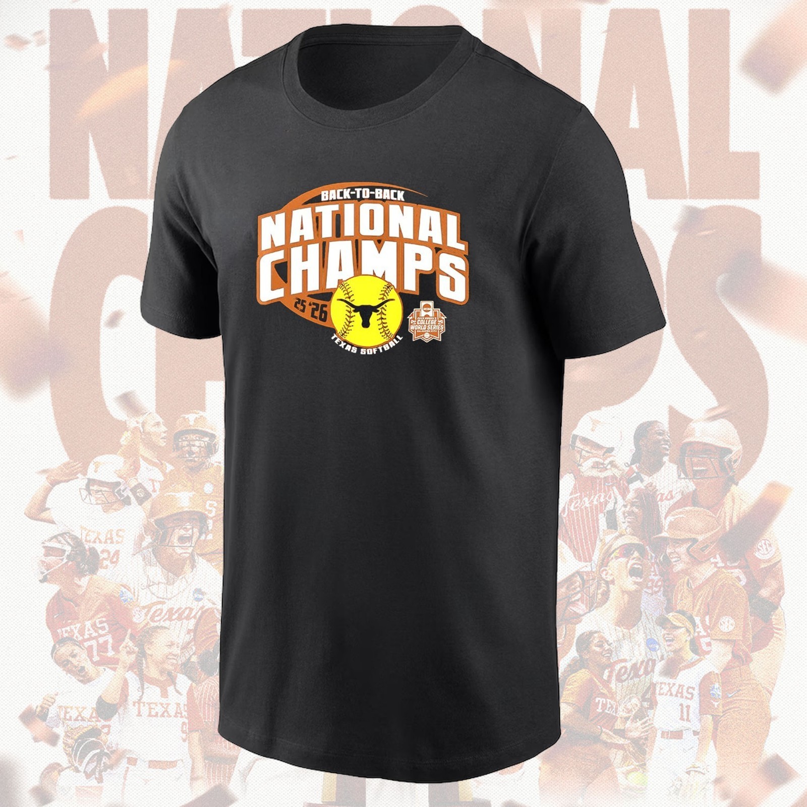 FREESHIP! Texas Longhorns Softball NCAA National Champions 2026 Gift For Fans gallery