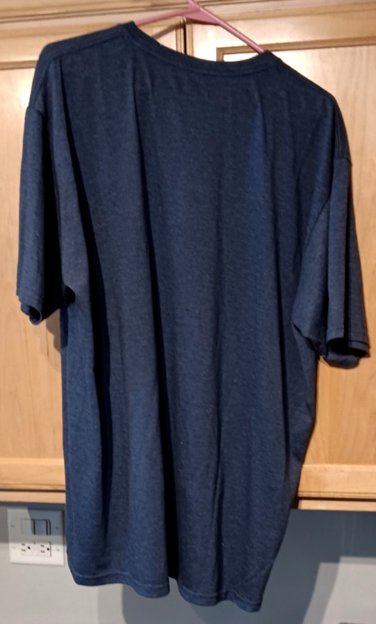 New Star Wars Men's T-Shirt 2X Blue-Gray Color 50/50 Cotton-Poly Blend gallery