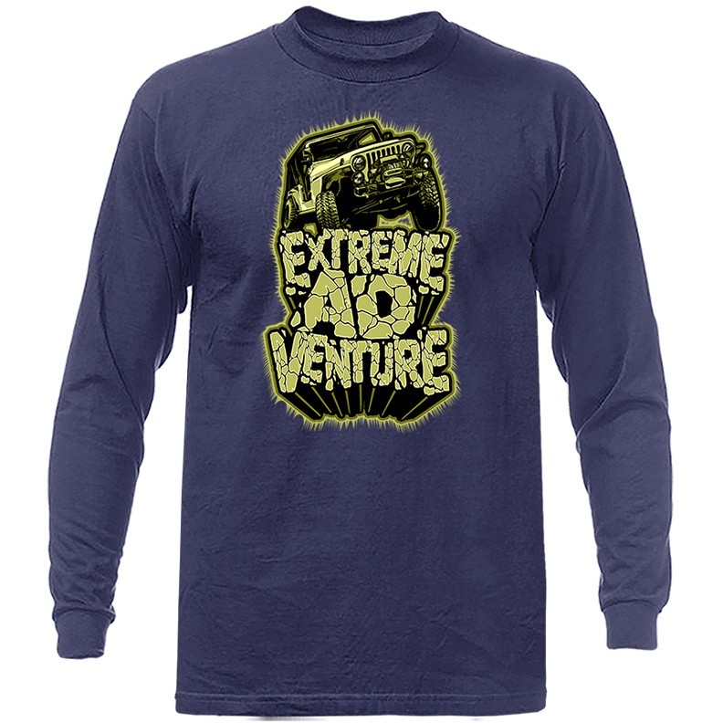 Extreme Adventure Off Road 4X4 Rock Crawler T-Shirt
