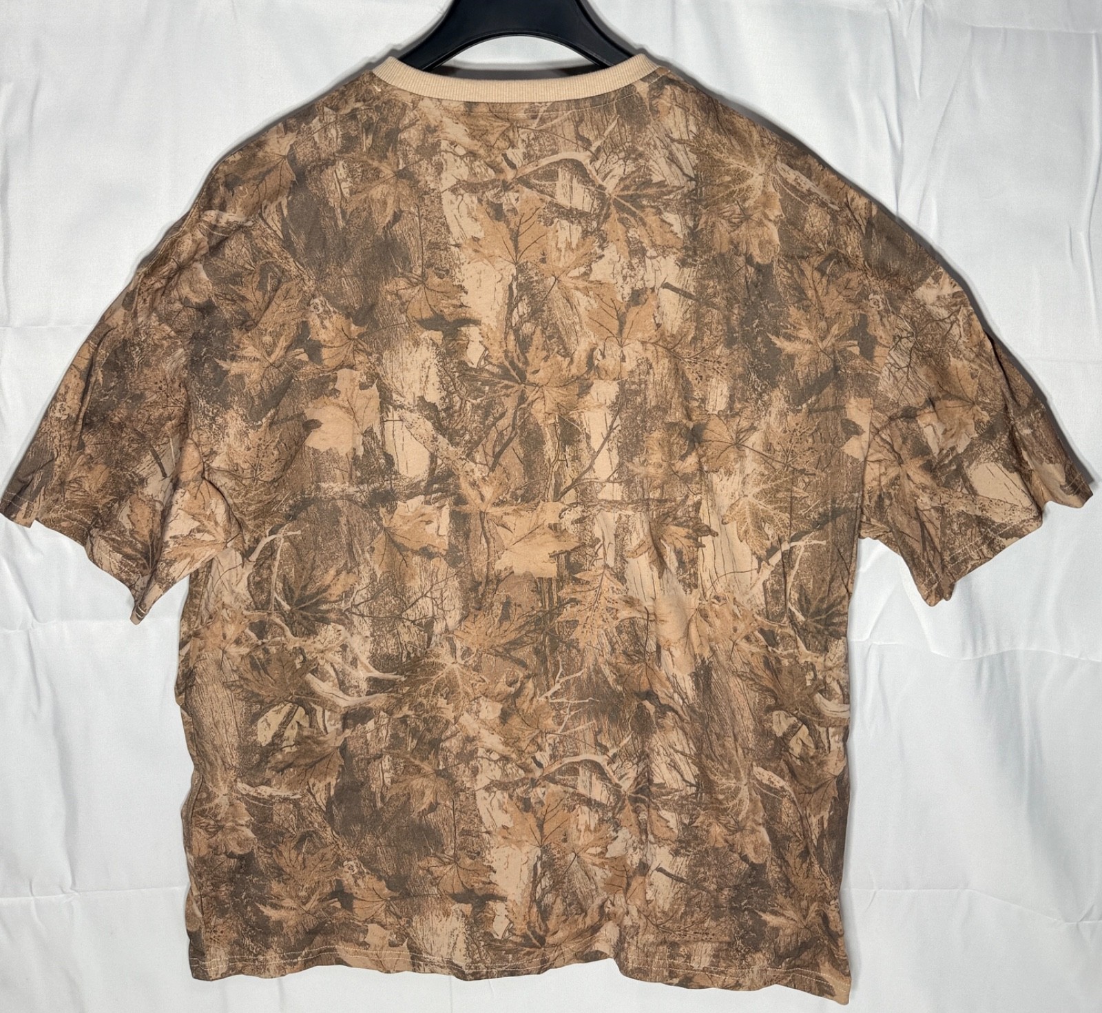 Comfrt Collection Camo T-Shirt Large High Sierra Brown Oversized Cotton Tee NWT gallery