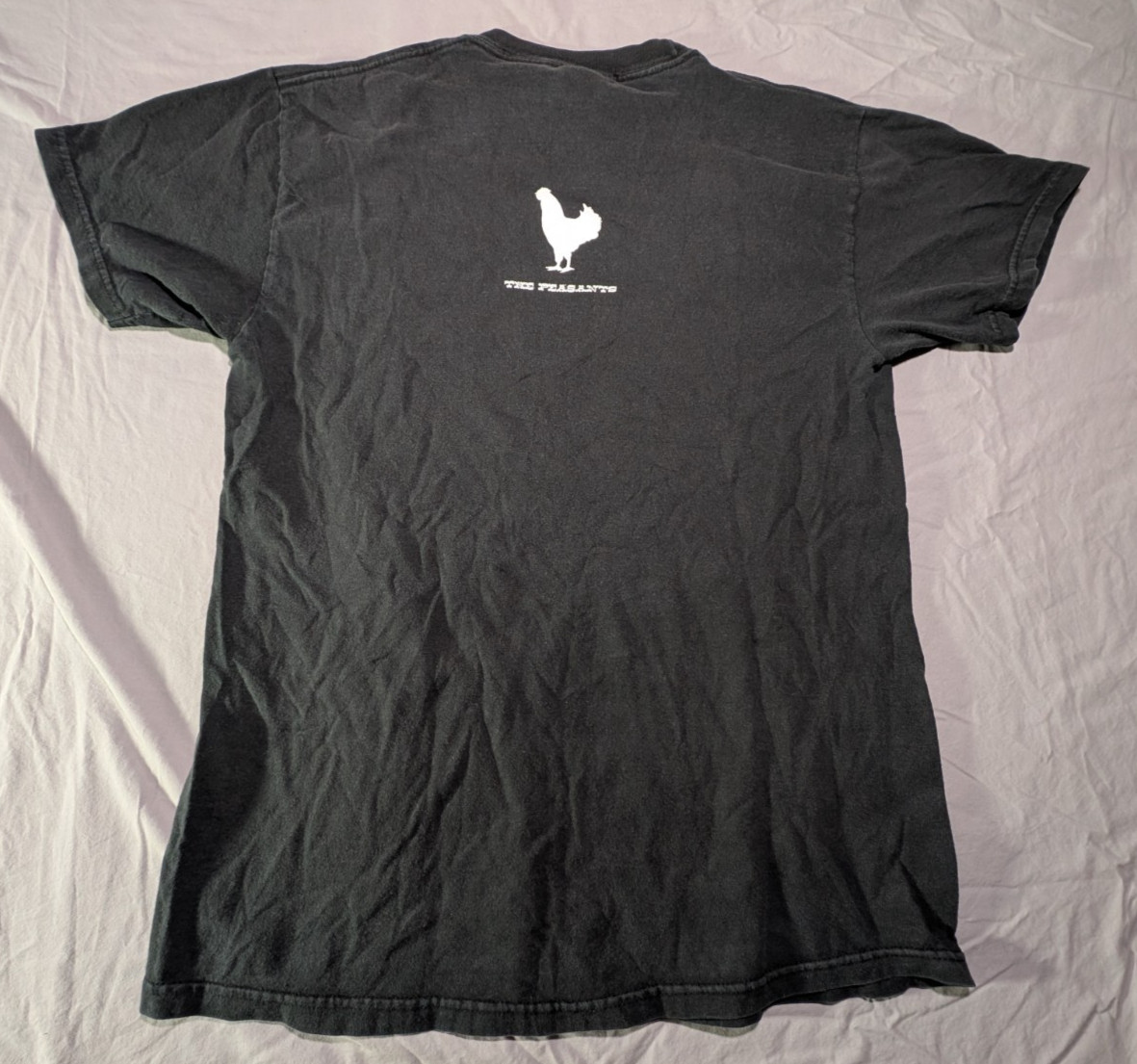 The Peasants T-Shirt Vintage Black Size Medium Indie Rock Boston Band Tee gallery