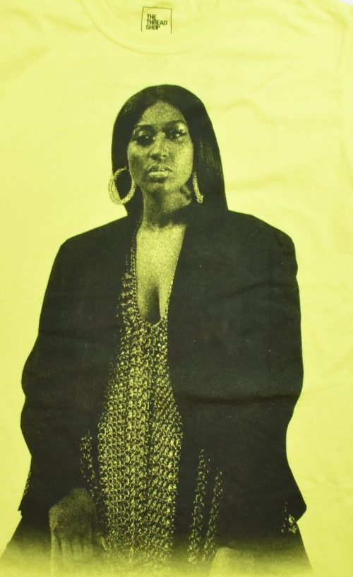 The Thread Shop Mens Jazmine Sullivan Neon Yellow Photo Shirt New Small gallery