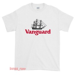 New VANGUARD Mutual Funds Logo Men’s Funny T Shirt USA size S -XXL