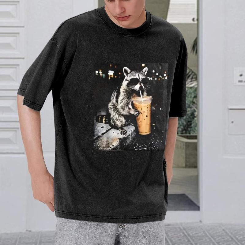 Men's T-shirt Round Neck Casual Style Short Sleeves Blouse Tops T-shirt Summer ↗ gallery