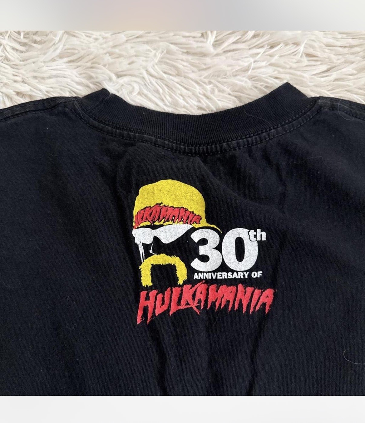 Vintage WWE Hulk Hogan Hulkamania 30th anniversary RARE lot t-shirts Sz M WWE gallery
