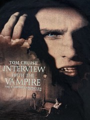 Vintage 1994 Interview with A Vampire Shirt Sized Tom Cruise Horror Movie Film L