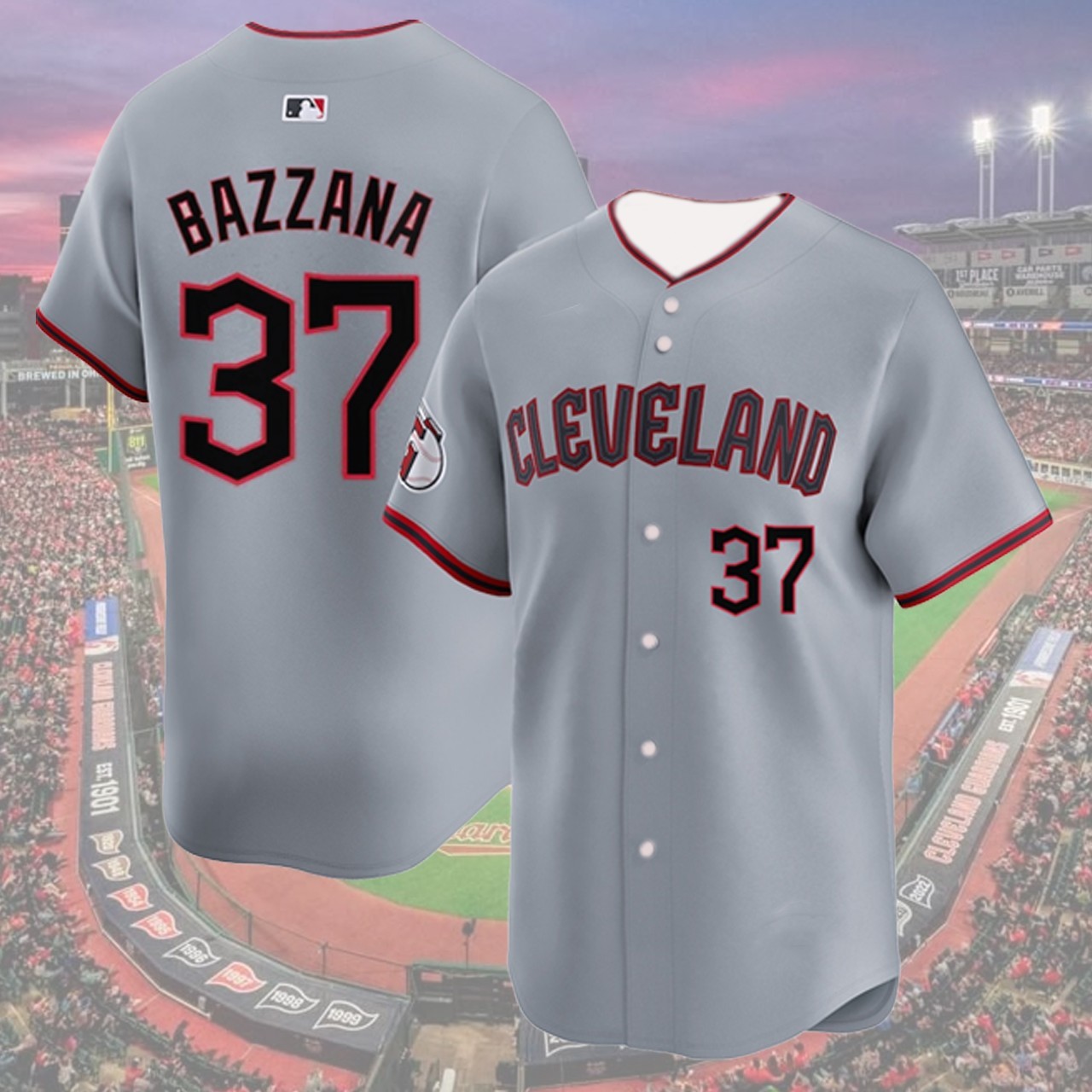 HOT! Travis #37 Bazzana Cleveland Team 2026 Name And Number Gift - All Printed gallery