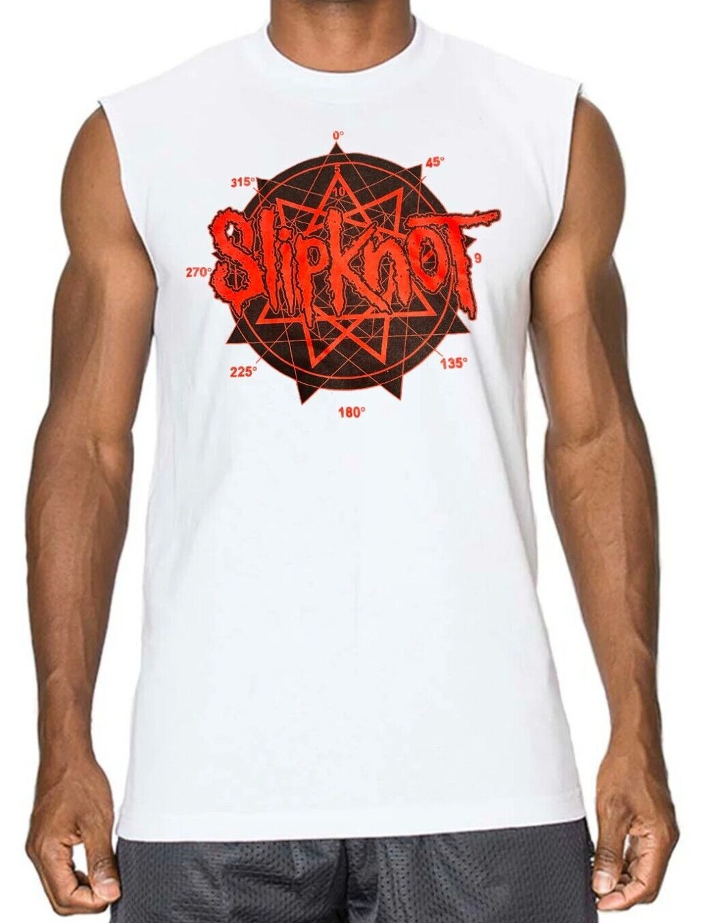 Slipknot 360 Degree Pentagram Men's Muscle Shirt (Multiple Variations) gallery