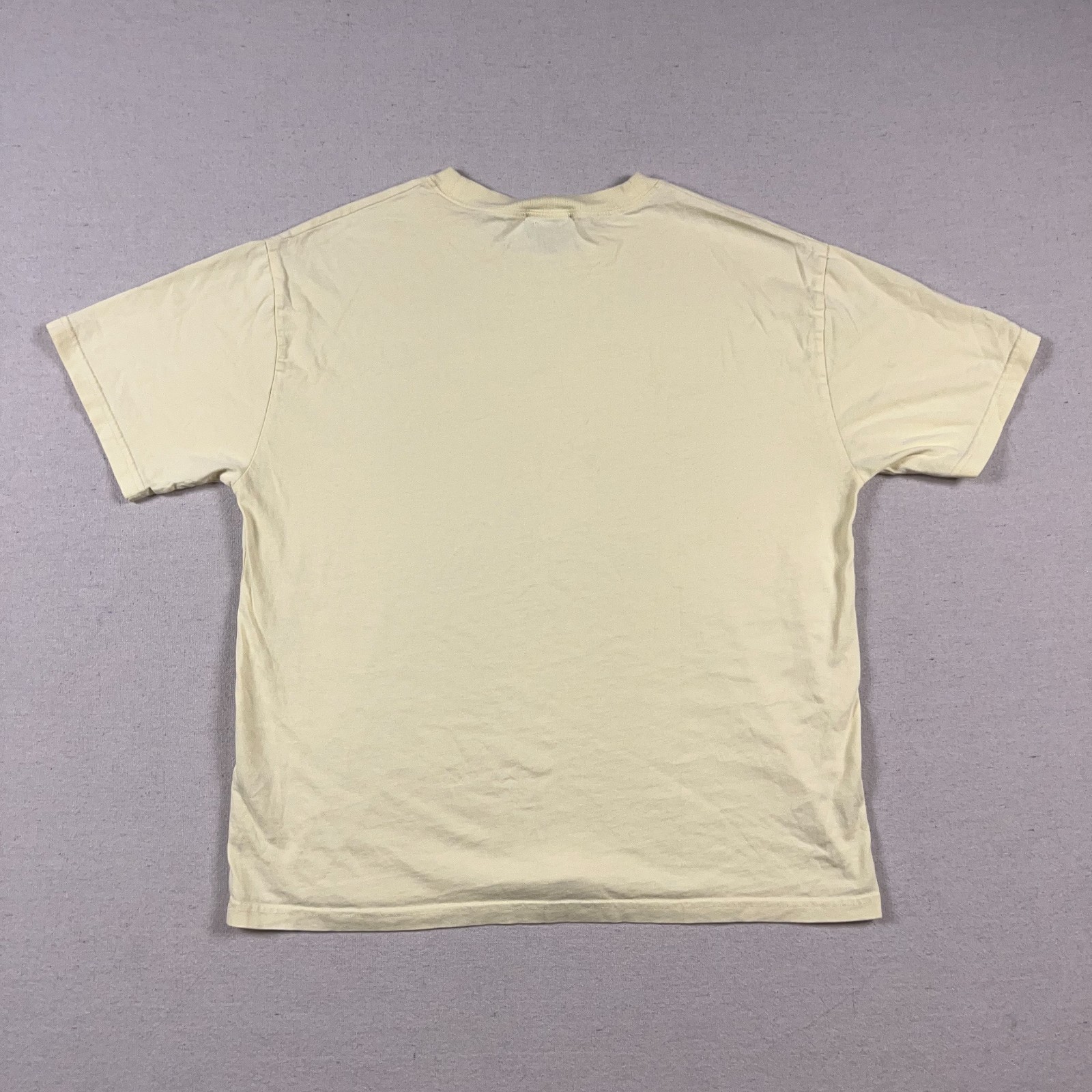 APC T Shirt Mens Large Pale Yellow Cotton Logo Rue Madame Paris gallery