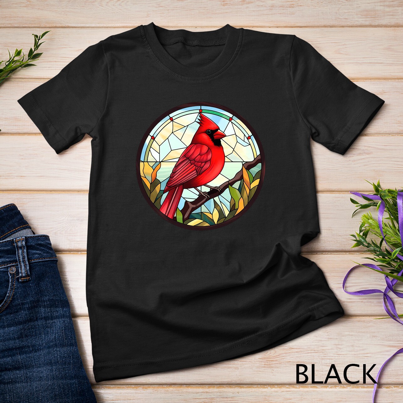 Northern-Cardinal Bird Ornithologist Animal Biologist T-Shirt Unisex T-shirt gallery