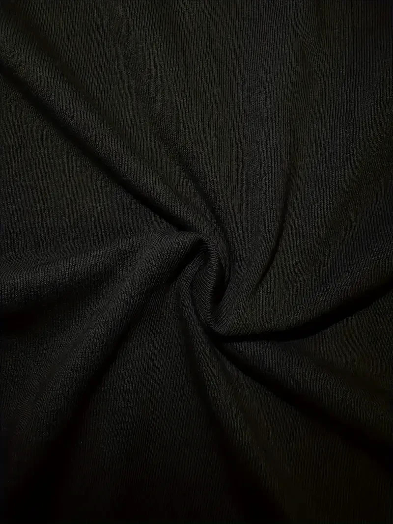 Classic Black Short Sleeve T-Shirt – Men'S Comfortable Cotton Crew Neck With Gau gallery