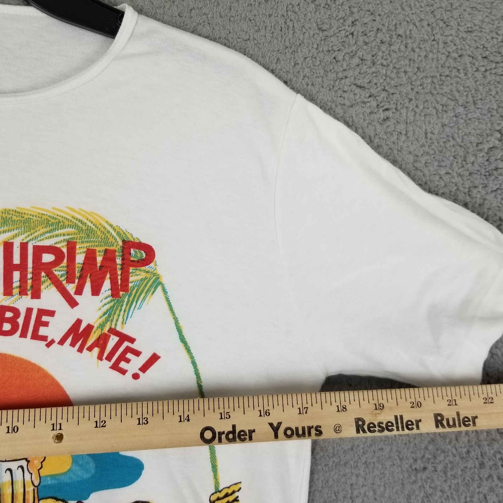 Koala T Shirt S Vintage 90s Drinking Another Shrimp On the Barbie Single 17X25 gallery