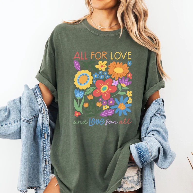 All For Love And Love For Comfort Tee gallery