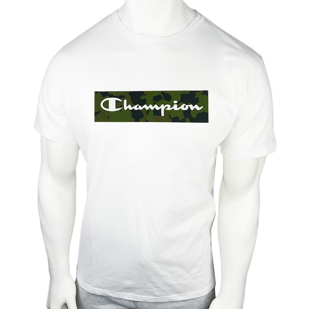 NWT CHAMPION MSRP $34.99 MENS OFF WHITE BIG & TALL SHORT SLEEVE T-SHIRT SIZE 1XL gallery