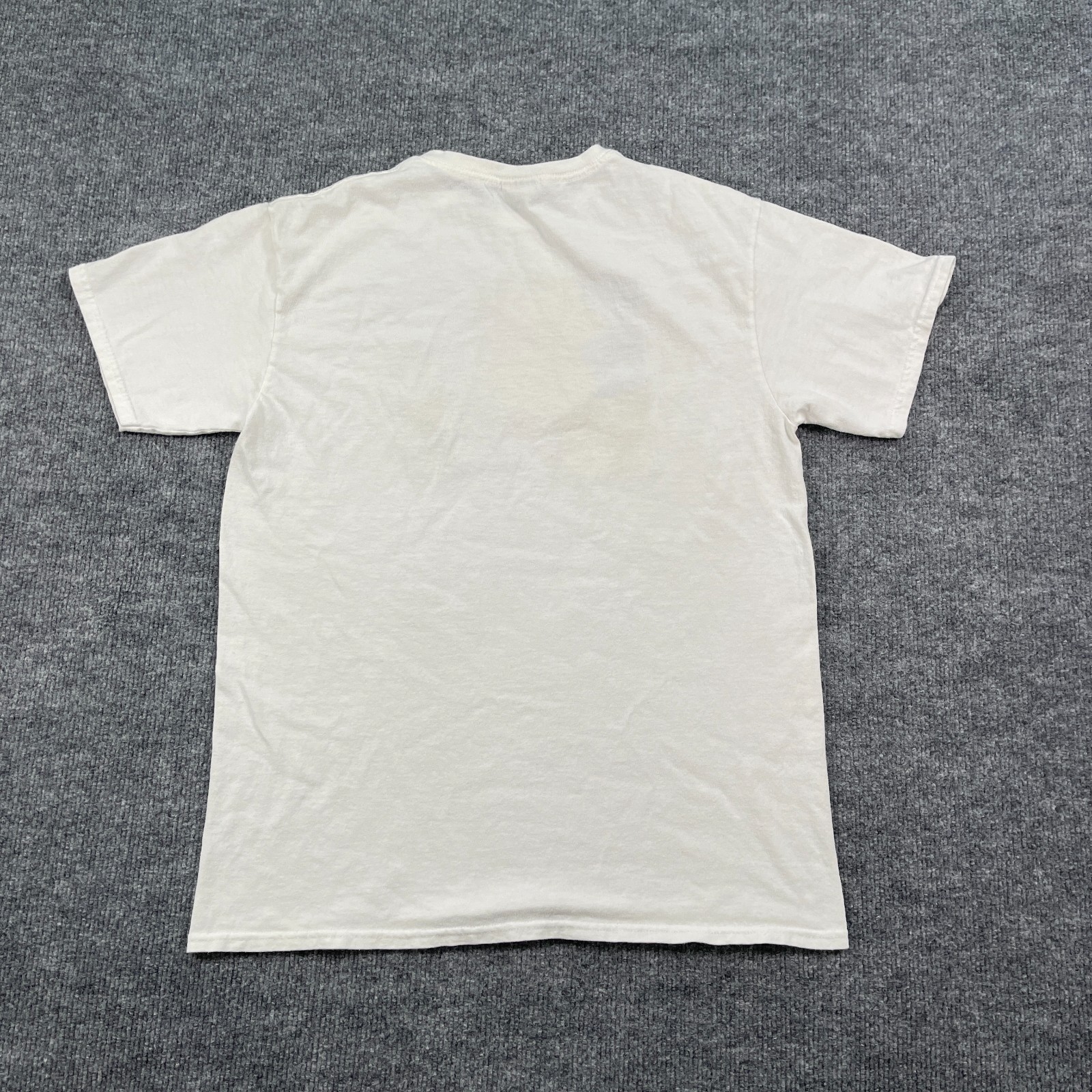 Vintage Y2K Real Hustle No Day-Off Pop Art Shirt Medium 19x25 White gallery