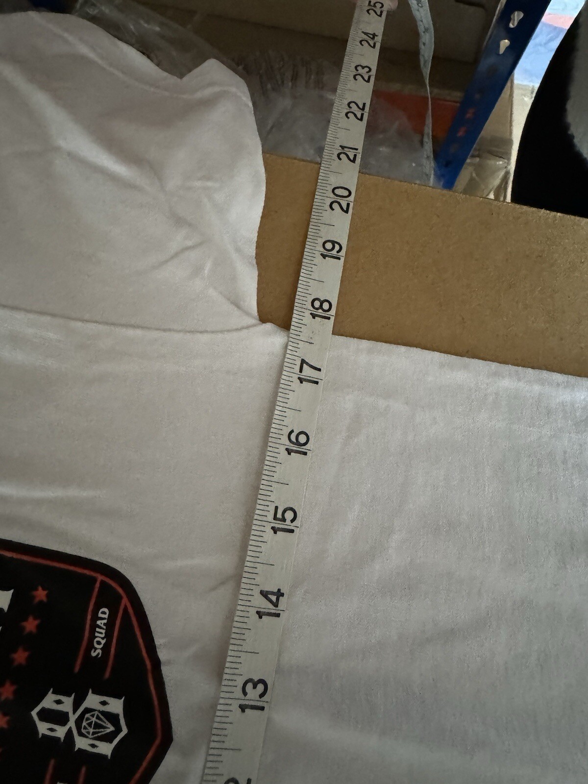 Mens Rebel8 White Death Squad Tshirt Size Small gallery