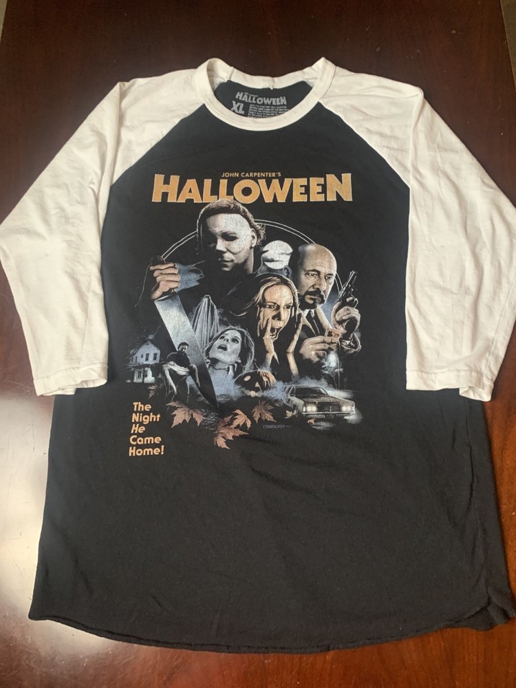 Halloween 1978 Limited Editon Baseball T-Shirt Fright Rags