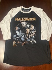 Halloween 1978 Limited Editon Baseball T-Shirt Fright Rags