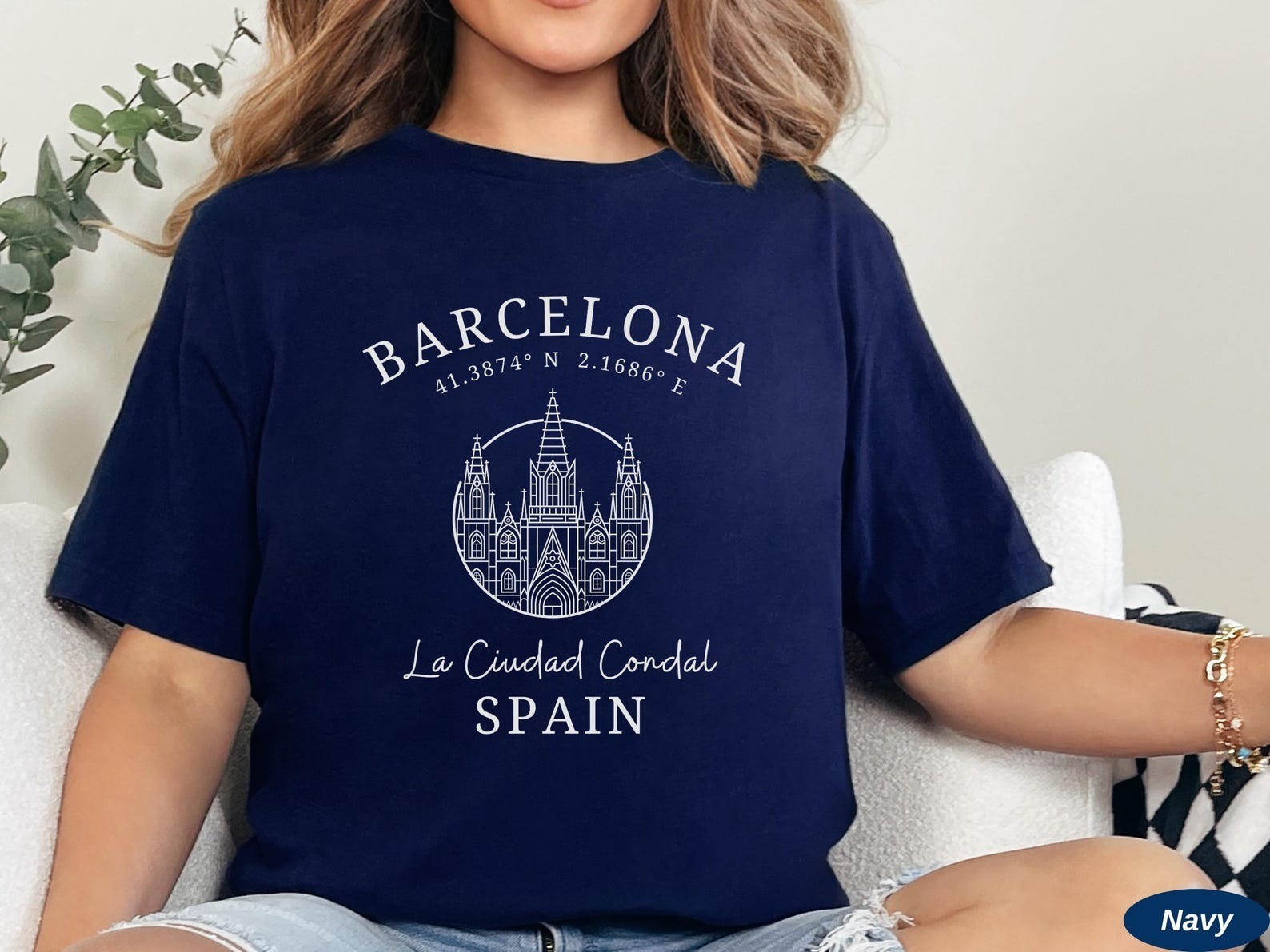 Barcelona Shirt Travel Gift for Spain Lover Trip Souvenir Tee gallery