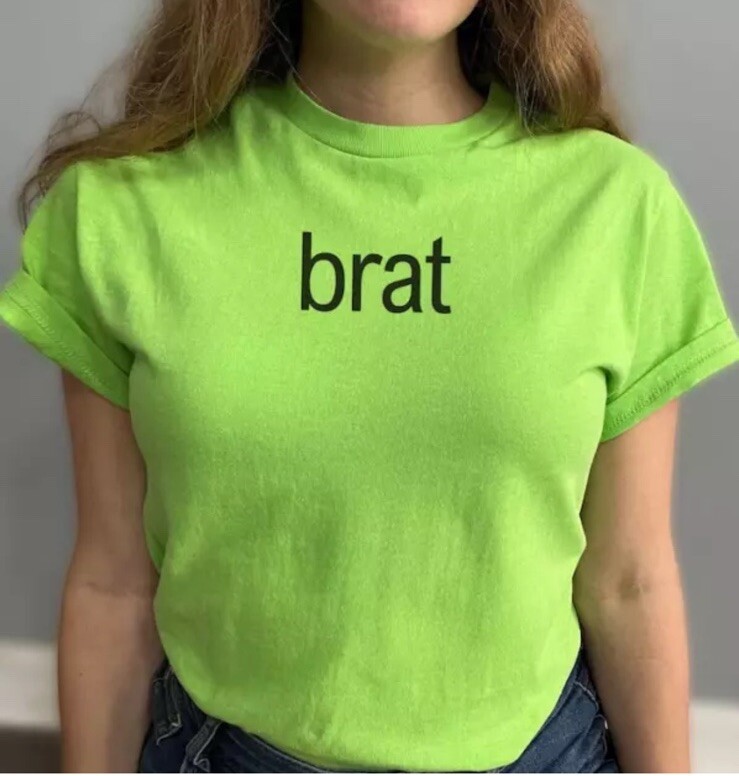 Brat Charli XCX Shirt Unisex Lime Green T-shirt gallery