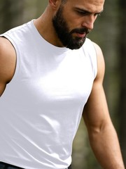 Men’s 3 Pack Mesh Active Athletic Tank Tops, Quick Dry Moisture Wicking Perfo…