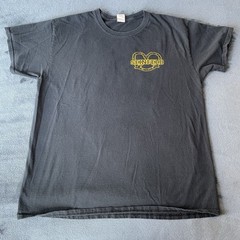Seinfeld New York Crew Short Sleeve Black Logo T-Shirt Large