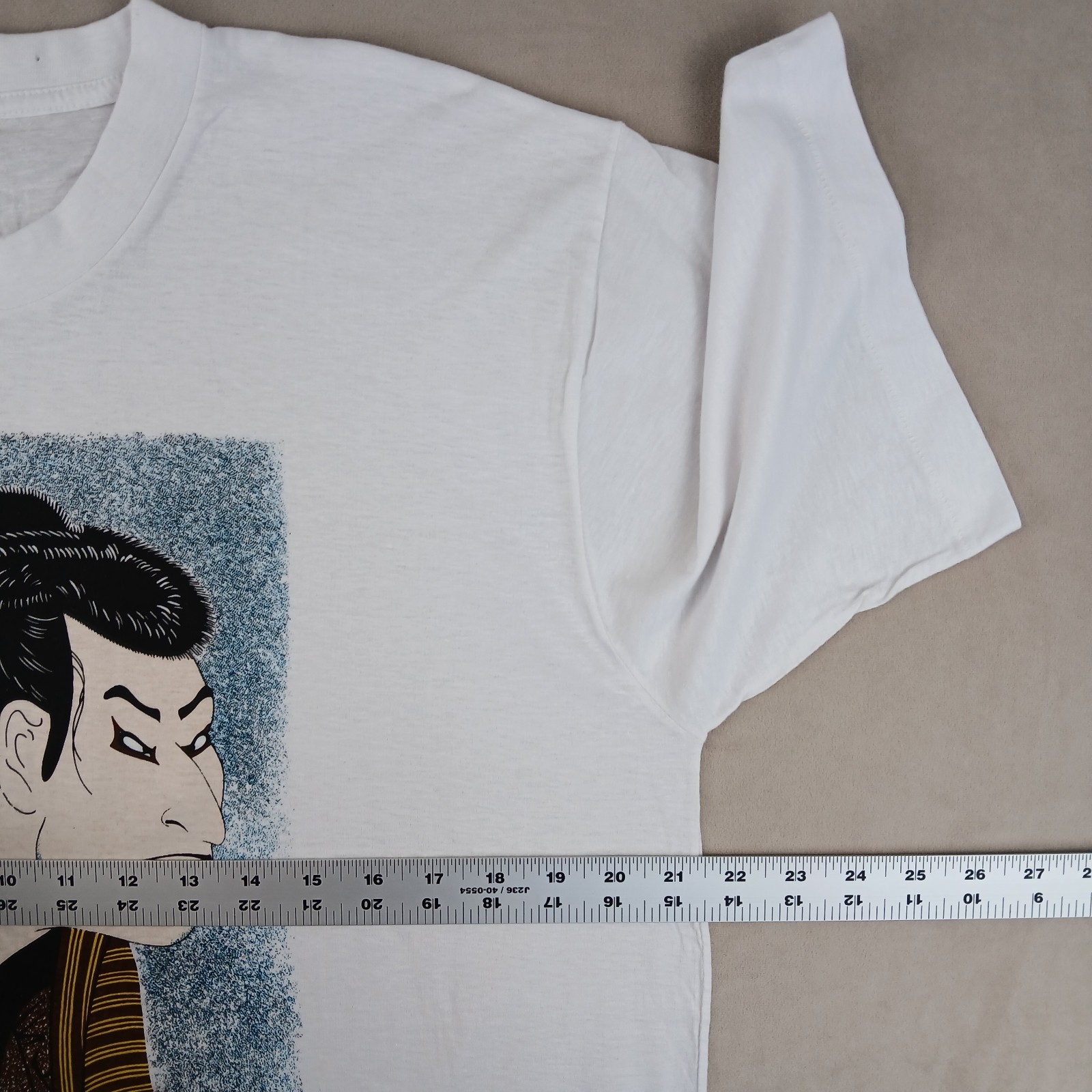 VTG Kabuki Sharaku Small Mens T Shirt Single Stitch Boxy Drop Shoulder 21x28 gallery