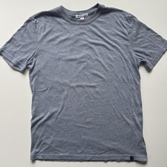THREADS 4 THOUGHT S/S Blue Heather Solid Tee Unisex XS Sustainable Shirt