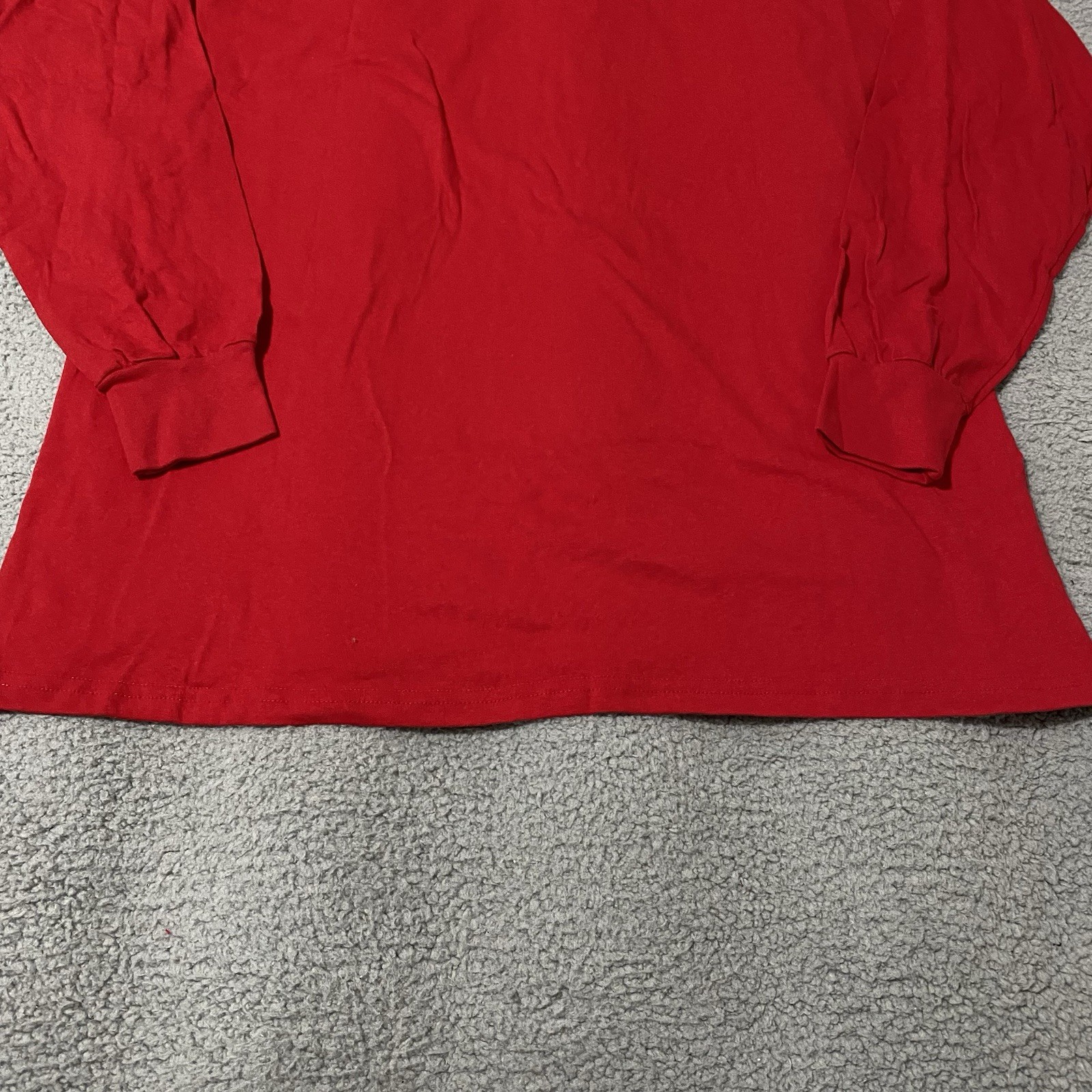 Vintage Russell Athletic Mock Neck Shirt Mens 2XL XXL Red Pro Cotton Blank NEW gallery