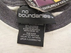 no boundaries oatmeal stretch cotton t shirt GONNA EAT THAT? men’s XL NWD