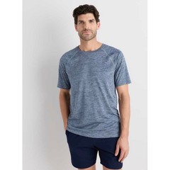 Quince Mesh Performance Training Tee Heather Blue Men’s Medium Athleisure Sport