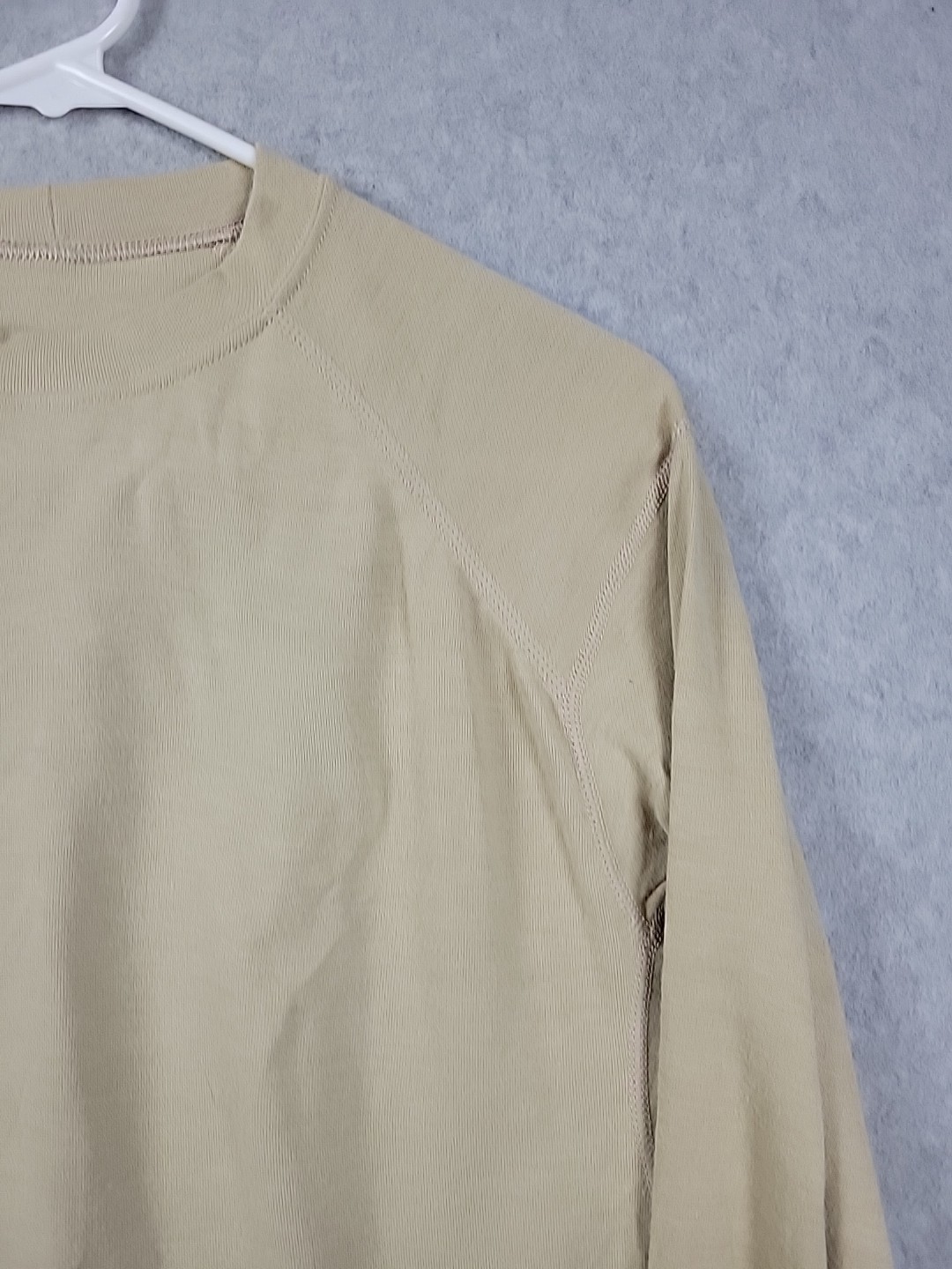 XGO Flame Retardant Desert Sand Long Sleeve Crewneck Tee Shirt Men's Medium gallery