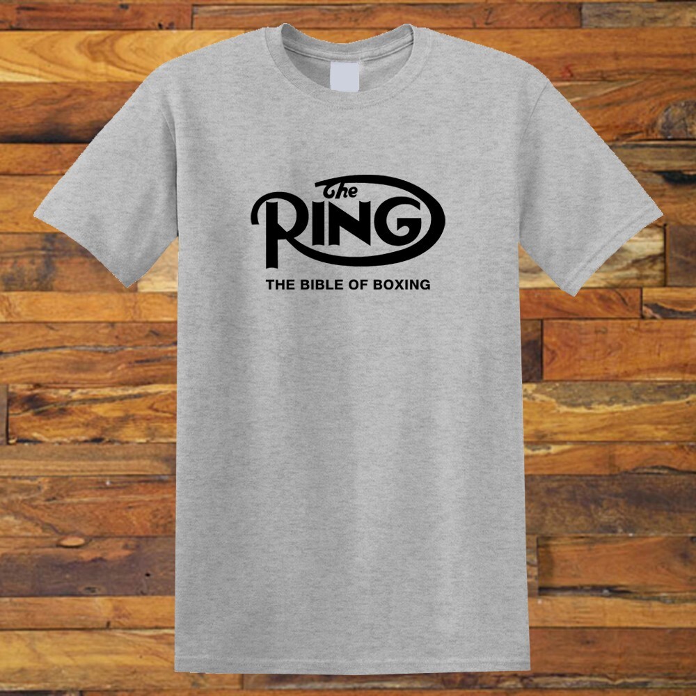 The Ring Magazine Boxing Men’s Gray S-5XL