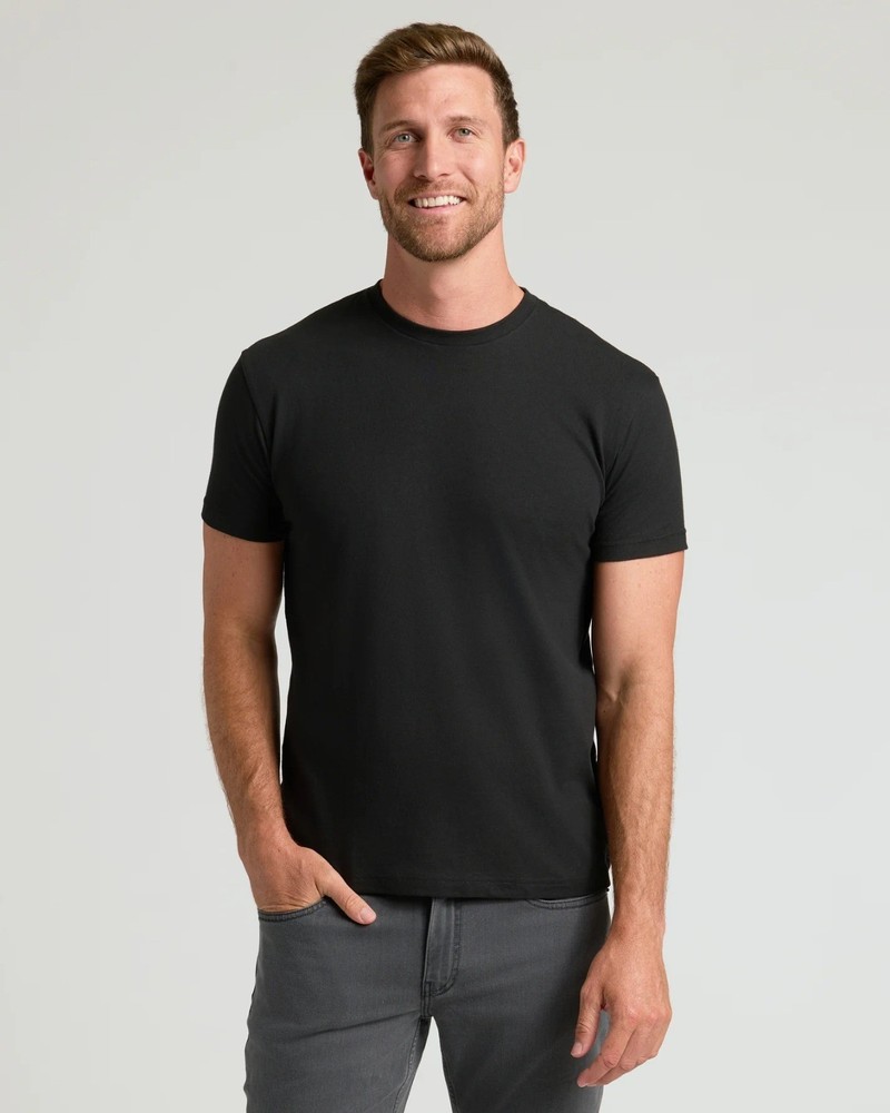 True Classic Crew Neck (Black) Medium