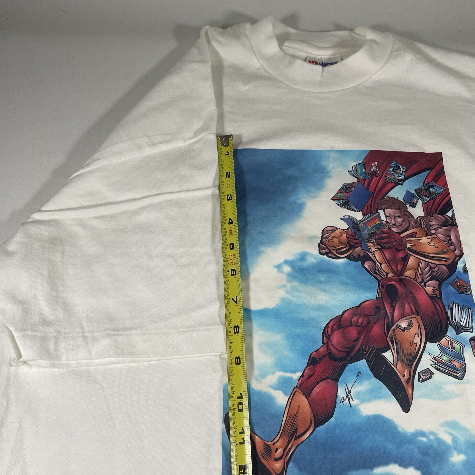 Vtg 90s Ultraverse Comics T Shirt L Hanes Graphic Single Stitch Origins Malibu gallery