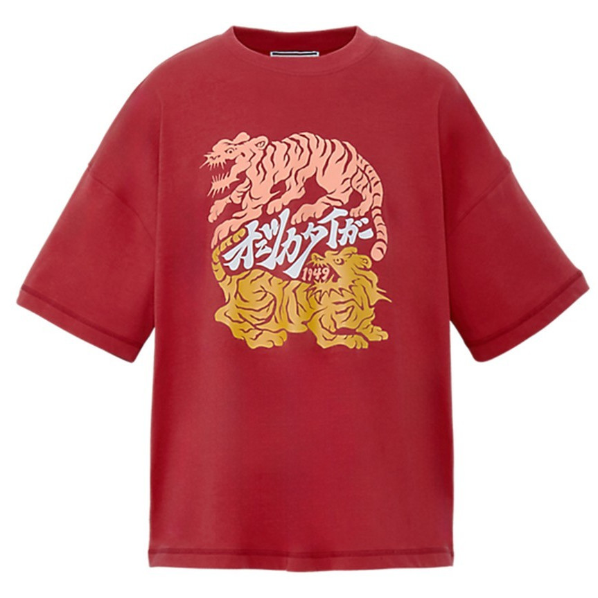 Onitsuka Tiger GRAPHIC TEE 2183B616 2183B617 100% Cotton Bio-Finished JAPAN NEW gallery