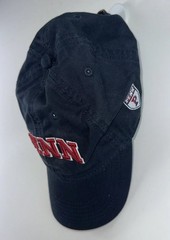 Legacy 92 U Penn Quackers Embroidered Logo Strapback OSFA Blue Cotton Dad Hat