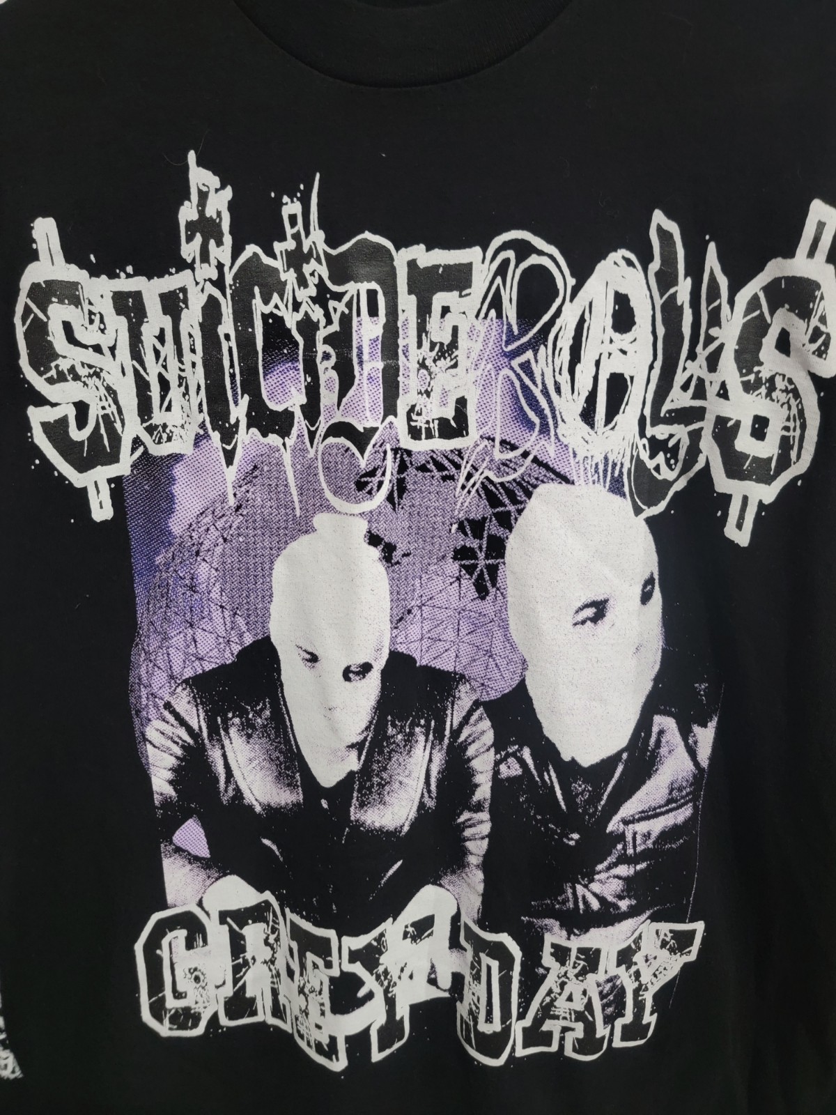 Suicideboys GreyDay Tour Shirt Sz M 2023 G59 $uicideboy$ Black Long Sleeve NWOT gallery