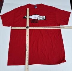 Gildan Workers Chicken Express T Shirt Red Many Sizes Available *READ*
