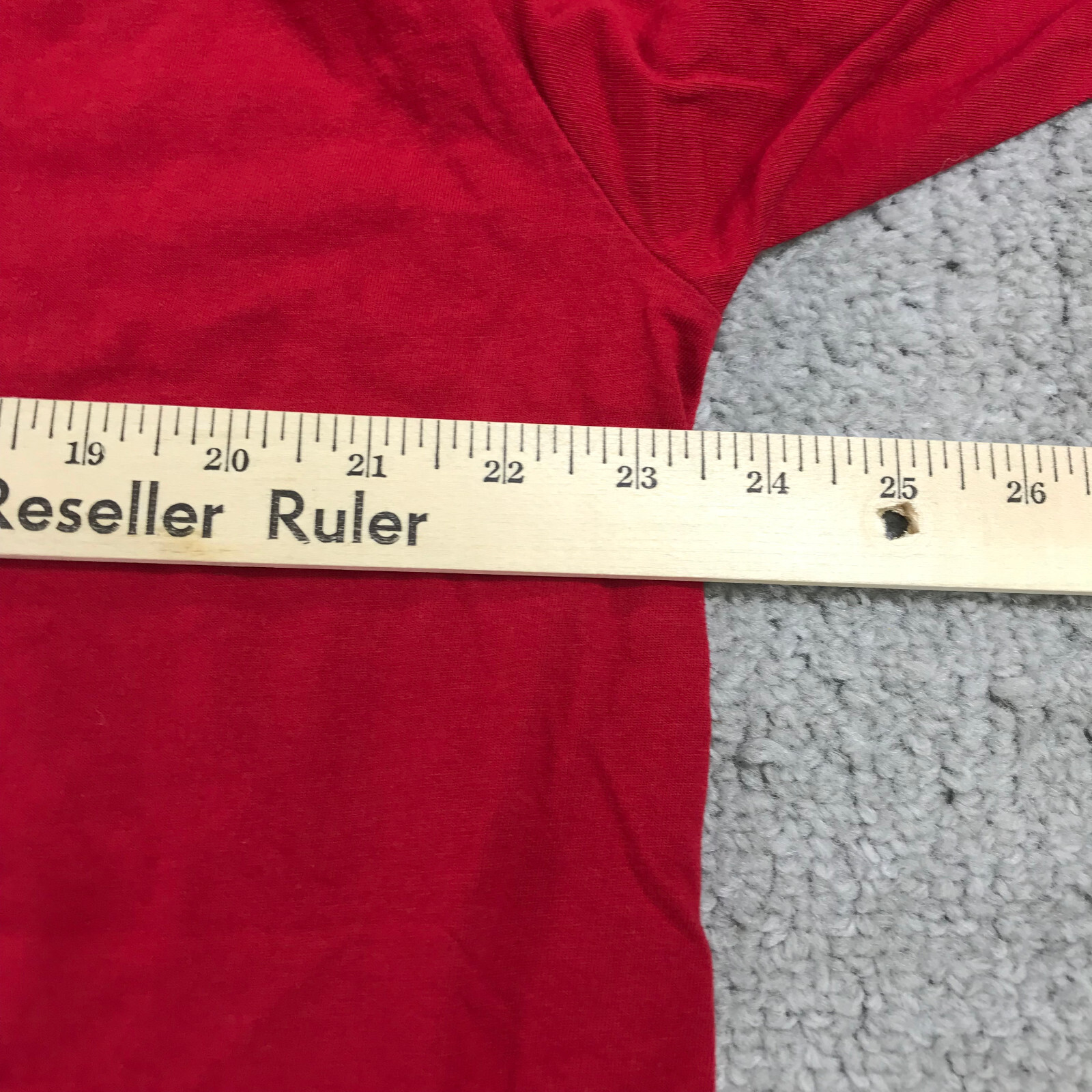 Apple Shirt Mens Extra Large Employee Genius Red Made in USA LOGO Computers gallery